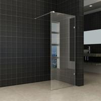 Wiesbaden Less Inloopdouche Nano Glas - 70x200 cm Chroom