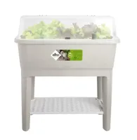 Elho Noa kweektafel warm grijs