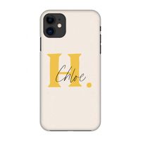 Amber Script: Volledig geprint iPhone 11 Hoesje
