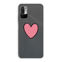 Hartje: Xiaomi Redmi Note 10 5G Transparant Hoesje