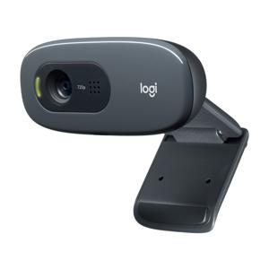 Logitech C270 HD-webcam 1280 x 720 Pixel Standvoet, Klemhouder