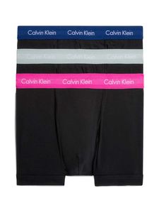 Calvin Klein - 3p Trunk - Cotton Stretch -