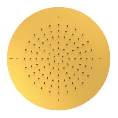 Hoofddouche Tres Exclusive | 38 cm | Rond | 24k Goud glans