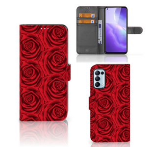 OPPO Find X3 Lite Hoesje Red Roses