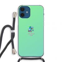 Win98: iPhone 12 mini Transparant Hoesje met koord