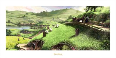 Lord of the Rings Art Print Disturber of the Peace 59 x 30 cm Lord of the Rings Art Print Disturber of the Peace 59 x 30 cm