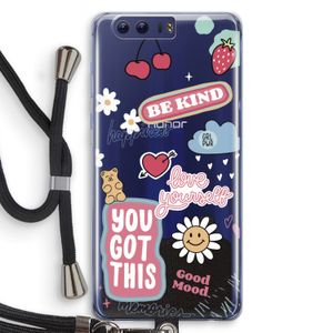 Positivity: Honor 9 Transparant Hoesje met koord