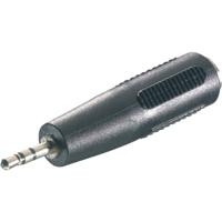 SpeaKa Professional SP-7870260 Jackplug Audio Adapter [1x Jackplug male 2,5 mm - 1x Jackplug female 3,5 mm] Zwart
