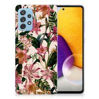 Samsung Galaxy A72 TPU Case Flowers - thumbnail