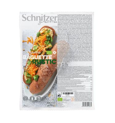 Baguette rustic 160 gram glutenvrij bio