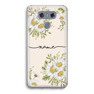 Daisies: LG G6 Transparant Hoesje