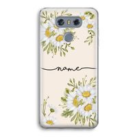 Daisies: LG G6 Transparant Hoesje Daisies: LG G6 Transparant Hoesje
