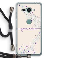 Sterren: Sony Xperia XZ2 Compact Transparant Hoesje met koord