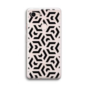 Crazy pattern: Google Pixel 3 Transparant Hoesje