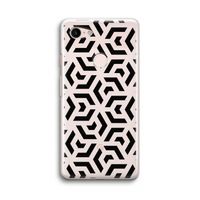 Crazy pattern: Google Pixel 3 Transparant Hoesje