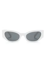 Dolce & Gabbana Eyewear lunettes de soleil à monture papillon - Blanc