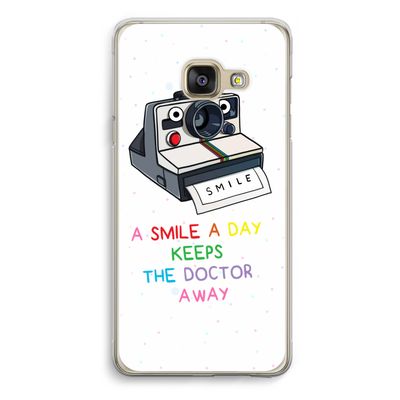 Smile: Samsung Galaxy A3 (2016) Transparant Hoesje