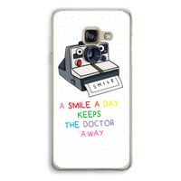 Smile: Samsung Galaxy A3 (2016) Transparant Hoesje