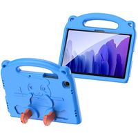 Dux Ducis Panda Samsung Galaxy Tab A7 10.4 (2020) Schokbestendig Hoesje voor Kinderen - Blauw - thumbnail