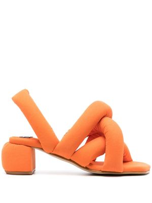 Henrik Vibskov sandales Sausage à brides croisées 60 mm - Orange