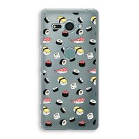 Sushi time: Sony Xperia XZ2 Compact Transparant Hoesje