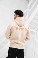 24 Uomo Mirror Hoodie Heren Beige - Maat XS - Kleur: Beige | Soccerfanshop