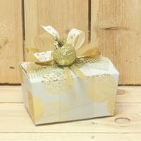 Bonbon doosjes - Chocolade doosje - Kerstbal LAAG kerst - 24 stuks