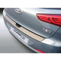 Bumper beschermer passend voor Hyundai i20 5 deurs 11/2014- Zwart GRRBP786 - thumbnail