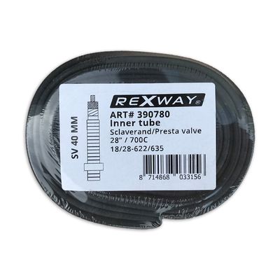 Rexway fiets binnenband 28 inch 700c sv