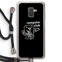 Floppyhead: Samsung Galaxy A8 (2018) Transparant Hoesje met koord