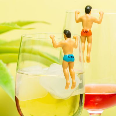 Drinking Buddies glasmarkeerders (set van 6) - Mannen