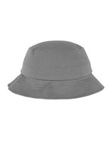 Flexfit FX5003 Flexfit Cotton Twill Bucket Hat - Grey - One Size