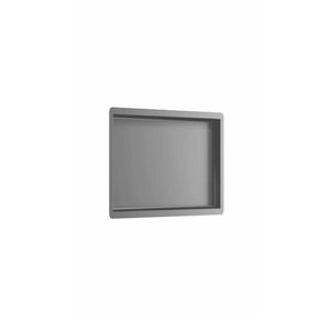 Inbouwnis BWS Eve 30x30x7 cm Gunmetal