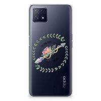 OPPO A53 5G | OPPO A73 5G Telefoonhoesje met Naam Boho Dreams - thumbnail