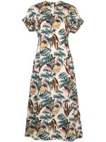 Ulla Johnson robe Devon à fleurs - Tons neutres