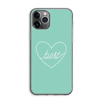 Best heart pastel: iPhone 11 Pro Max Transparant Hoesje