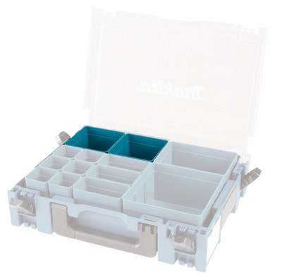 Makita Accessoires Inzetbak 100x100mm Mbox organizer - 191X95-9 - 191X95-9