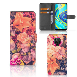 Xiaomi Redmi Note 9 Pro | Note 9S Hoesje Bosje Bloemen