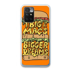 Big Macs Bigger Dreams: Xiaomi Redmi 10 Transparant Hoesje