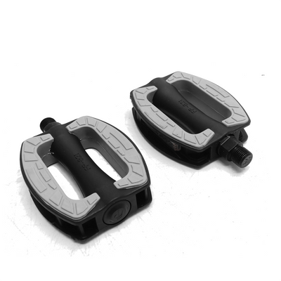 Falkx stable pedalen 9/16" zwart-grijs
