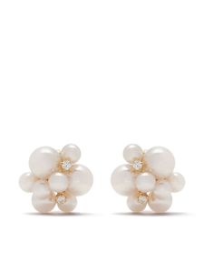 TASAKI boucles d'oreilles en or 18ct ornées de perles Akoya