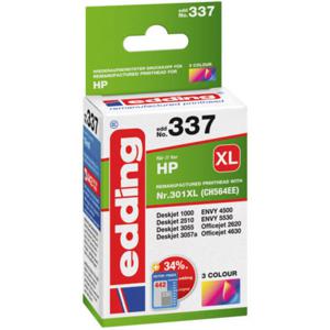 Edding Inktcartridge vervangt HP 301XL, CH564EE Compatibel Cyaan, Magenta, Geel Tintenpatrone 18-337