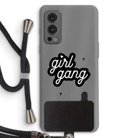 Girl Gang: OnePlus Nord 2 5G Transparant Hoesje met koord