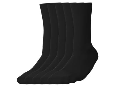 esmara Men 5 Paar sokken (Zwart, 39-42) esmara Men 5 Paar sokken (Zwart, 39-42)