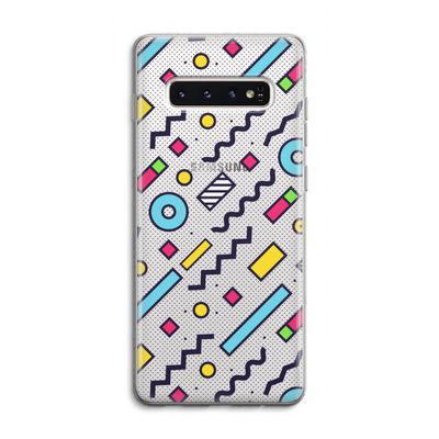 8-bit N°8: Samsung Galaxy S10 4G Transparant Hoesje