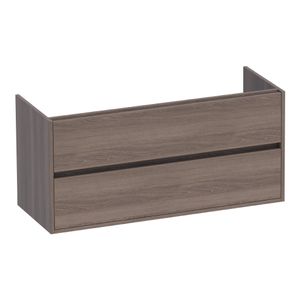 Sanituba NEXXT onderkast voor dubbele wasbak 120cm legno viola