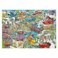 Ravensburger legpuzzel time travel 4 toekomst - 1000st.
