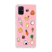 Happy bento friends: Galaxy A51 4G Transparant Hoesje