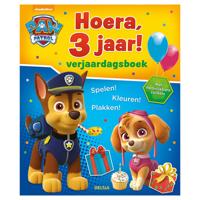 PAW Patrol verjaardagsboek - hoera, 3 jaar!