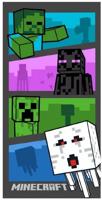 Minecraft handdoek block 70 x 140 cm - katoen